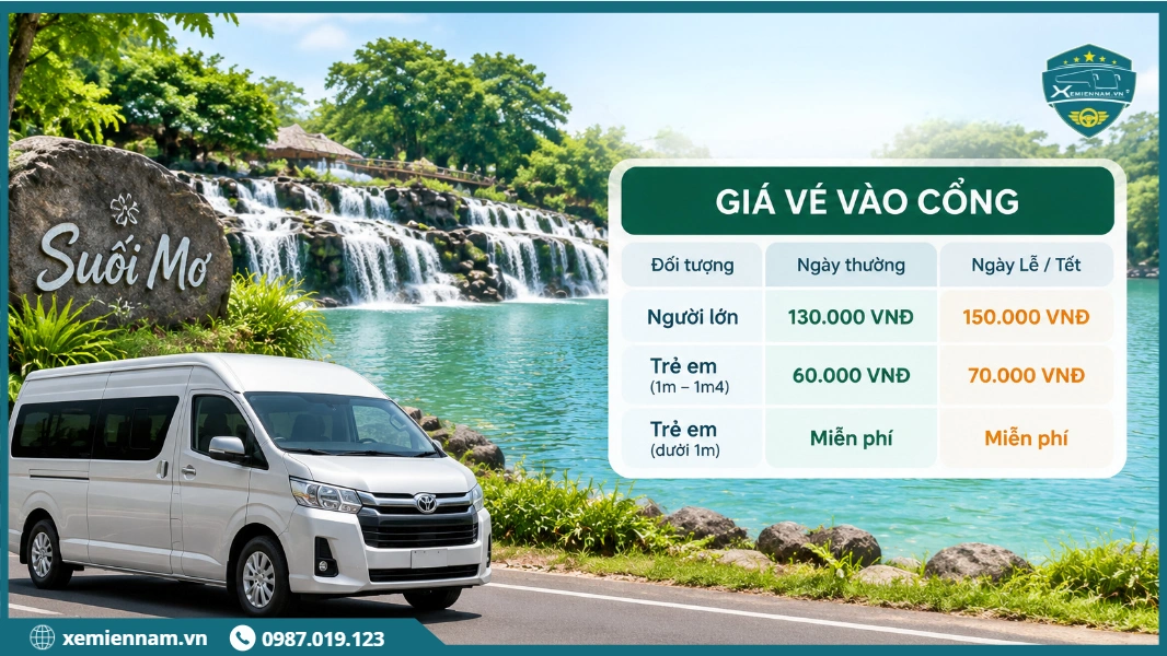 Thuê xe đi Suối Mơ