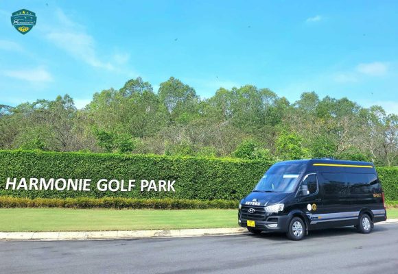 thuê xe limousine 12 chỗ đi golf