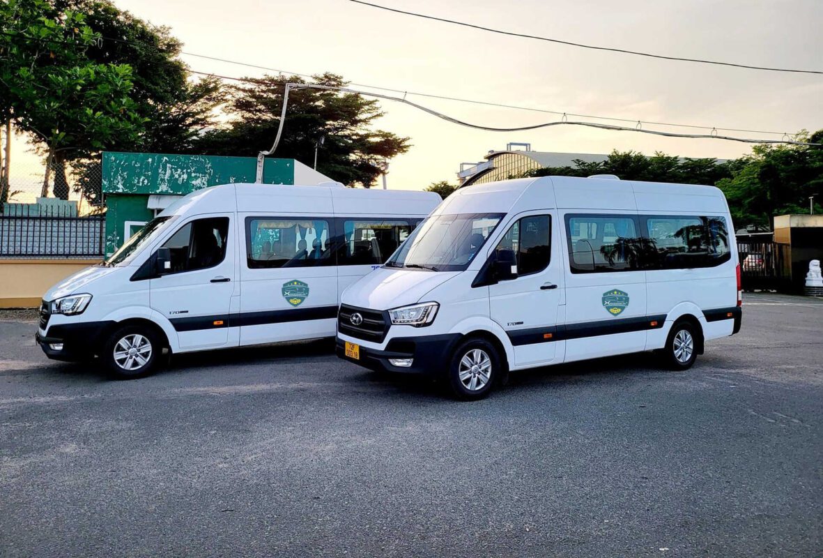 thuê xe 16 chỗ đi từ thiện