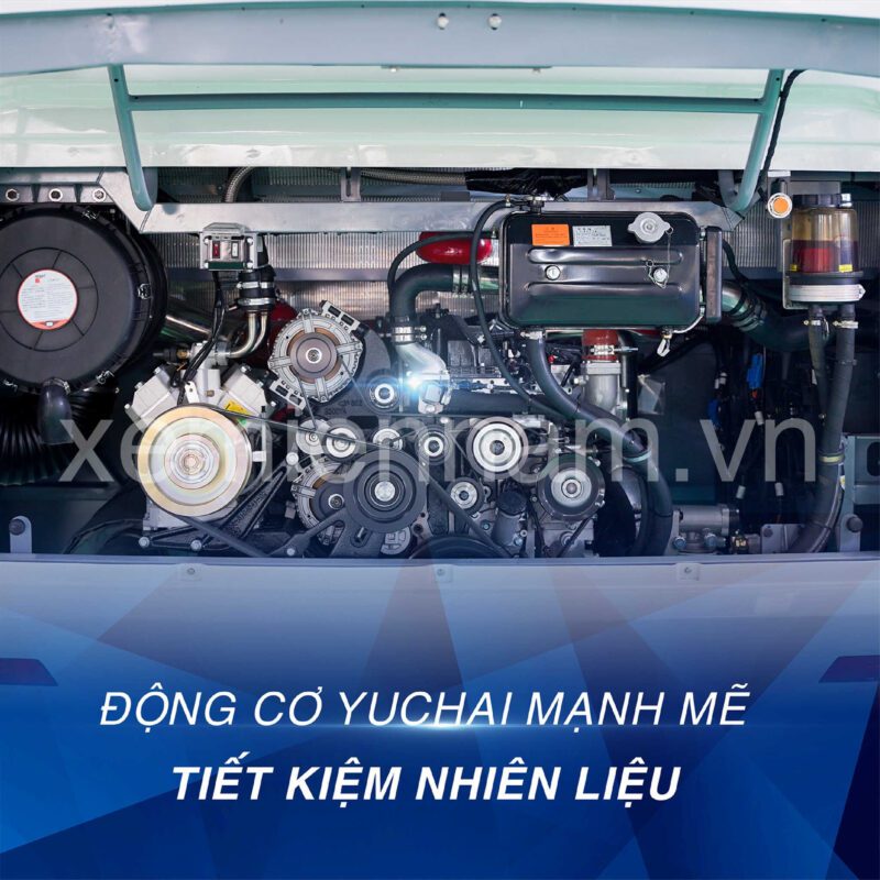 động cơ xe kim long 29 chỗ