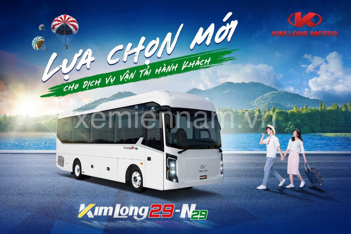 xe kim long 29 chỗ