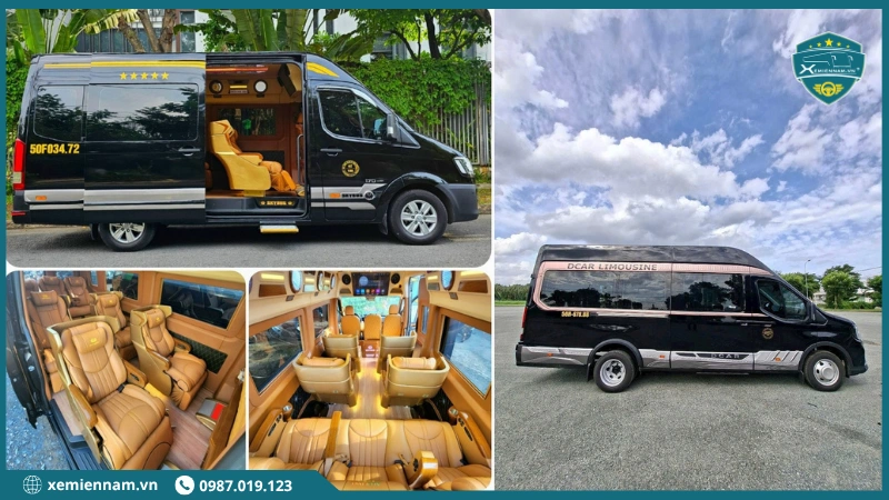 Xe limousine đi Cha Diệp